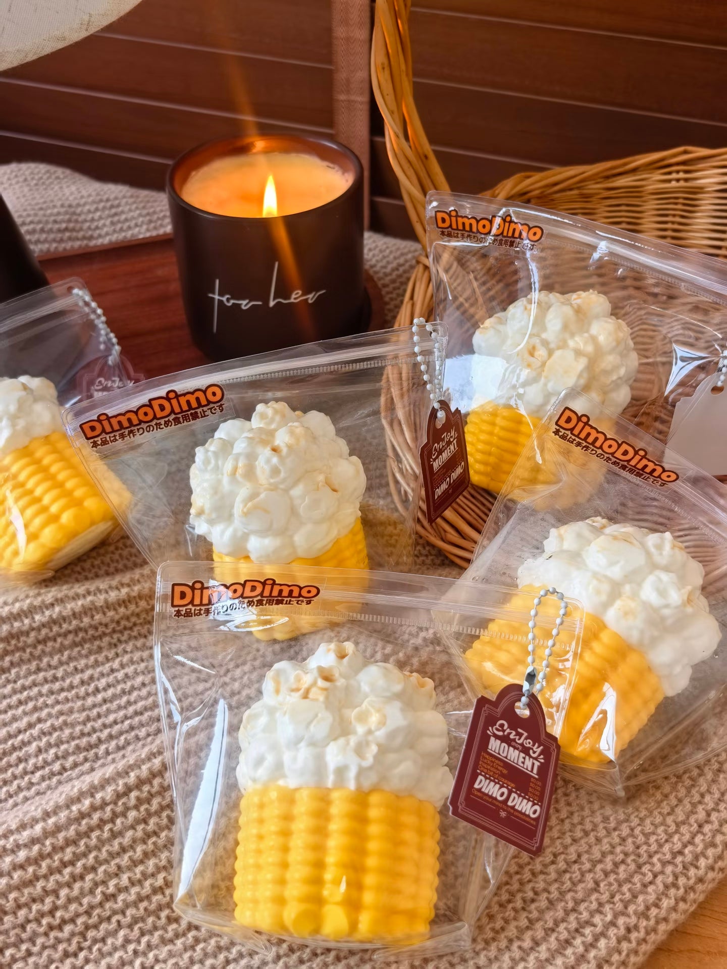 Popcorn Bucket Taba Squishy