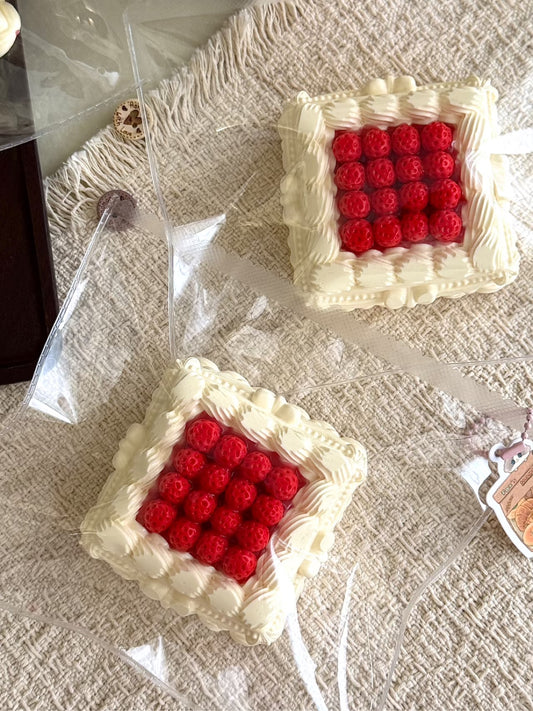 Strawberry Cake Taba Squishy